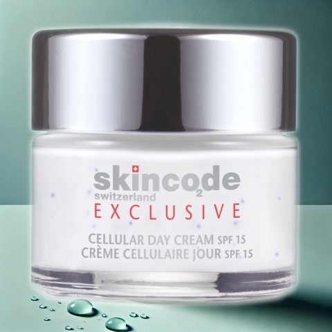 Skincode Cellular Day Cream SPF 15 - Kem tế bào dinh dưỡng, chống lão hóa & bảo vệ da SPF15